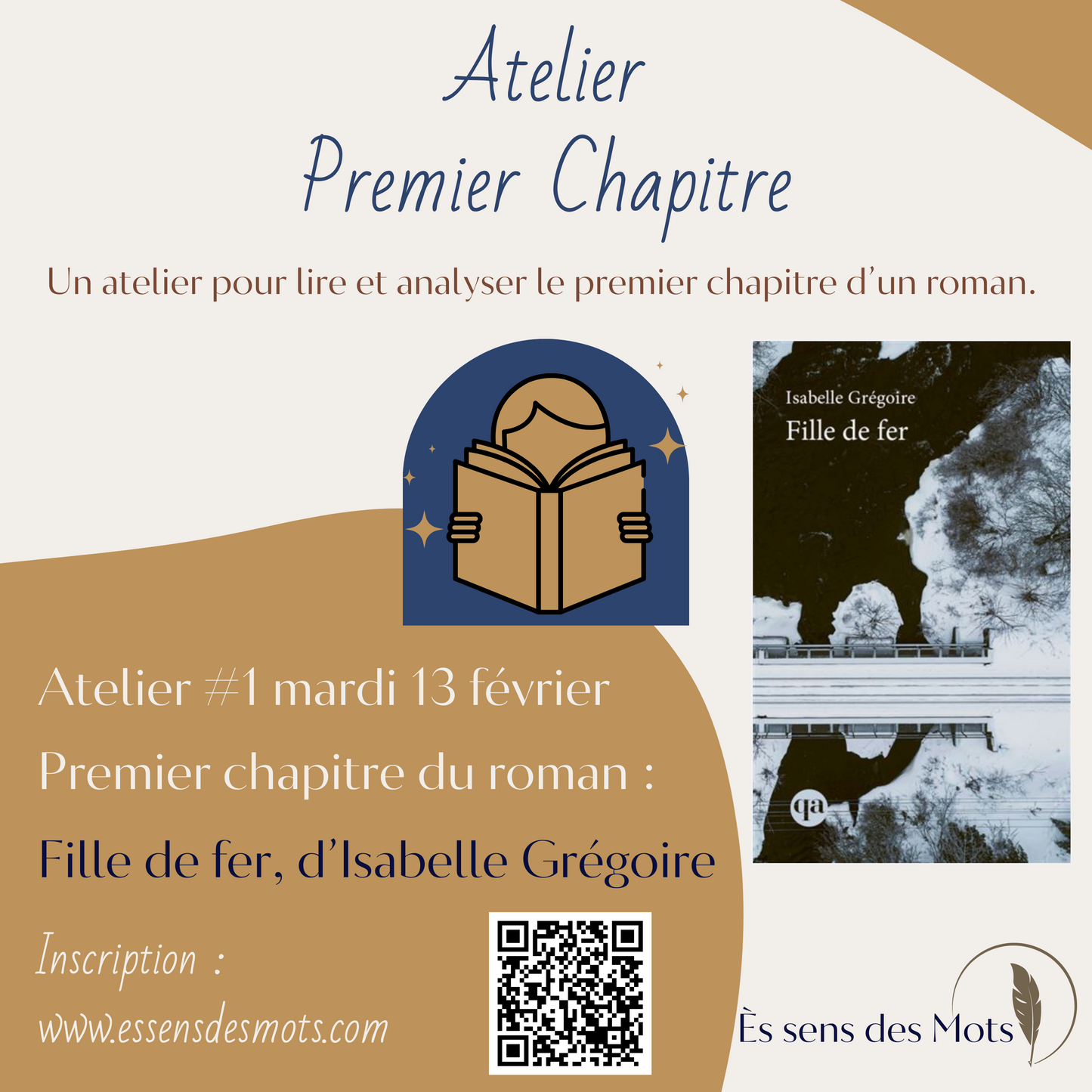 Atelier Premier Chapitre - 13 février